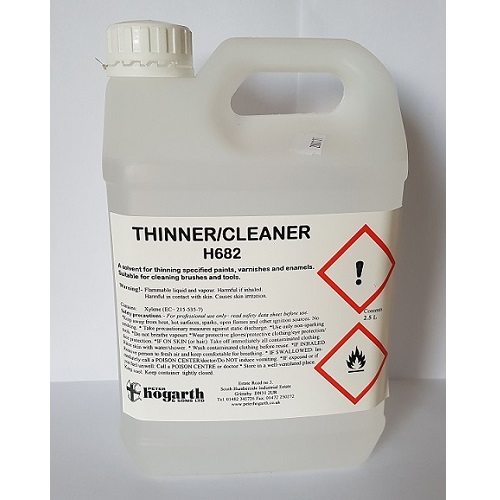 Xylene Thinners 682 2.5 litres Peter Hogarth